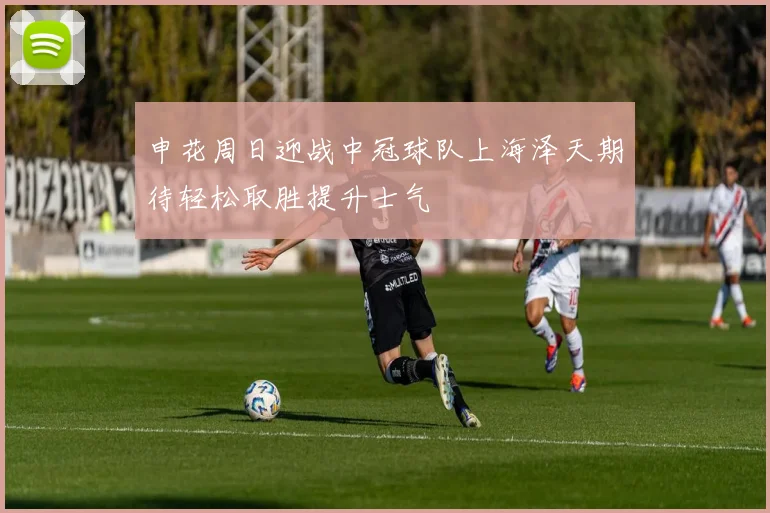申花周日迎战中冠球队上海泽天期待轻松取胜提升士气